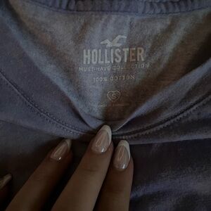 Hollister Lavender Cotton Tee